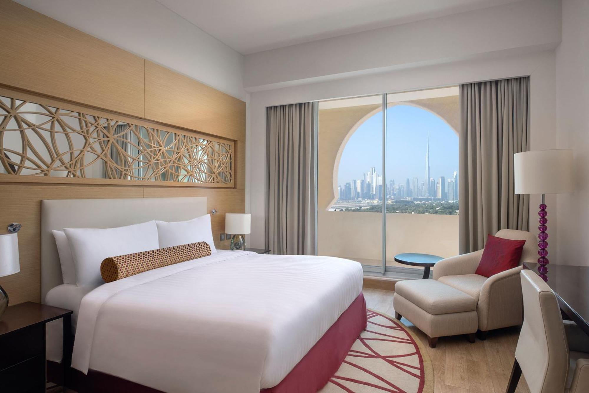 Marriott Executive Apartments Al Jaddaf, Dubai Eksteriør bilde A bedroom at the hotel